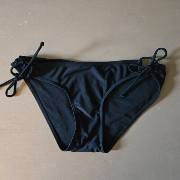 Rue Bleu Black Bikini Bottoms Size S - Picture 1 of 4